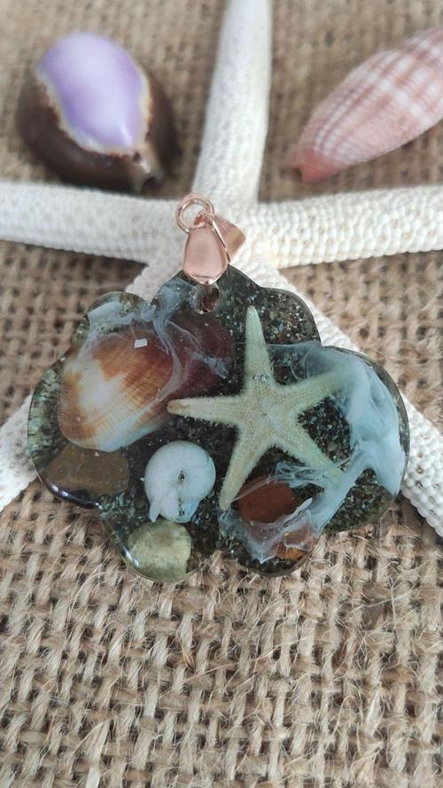 Epoksi Kolye Ucu 12543