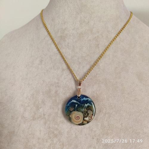 Epoksi Kolye Ucu - 12418