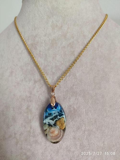 Epoksi Kolye Ucu - 12425