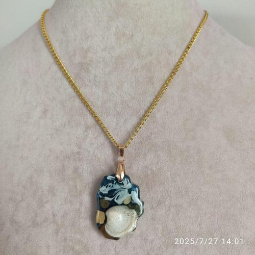 Epoksi Kolye Ucu - 12433