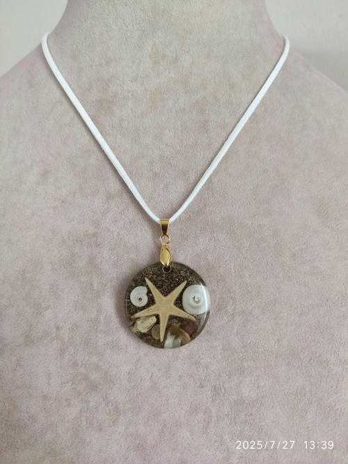 Epoksi Kolye Ucu - 12436