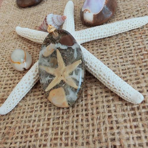 Epoksi Kolye Ucu - 12483