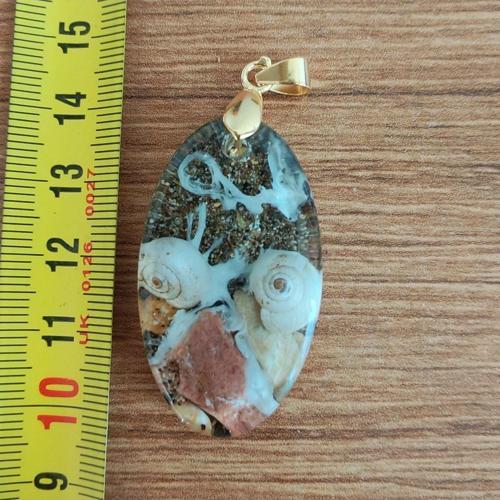 Epoksi Kolye Ucu - 12485