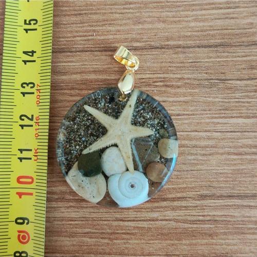 Epoksi Kolye Ucu - 12486