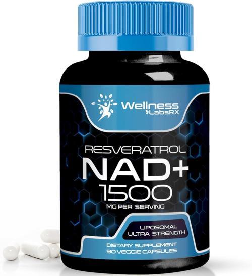 Wellnees Labs NAD + Resveratrol 1500 mg 90 Kapsül 