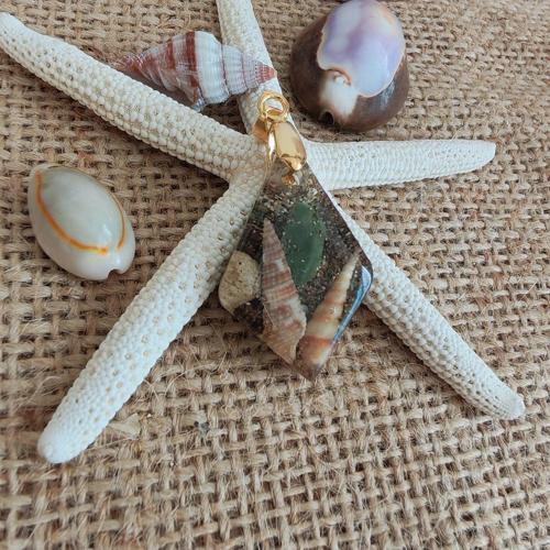 Epoksi Kolye Ucu - 12504