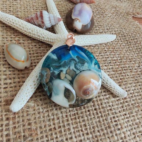 Epoksi Kolye Ucu - 12506