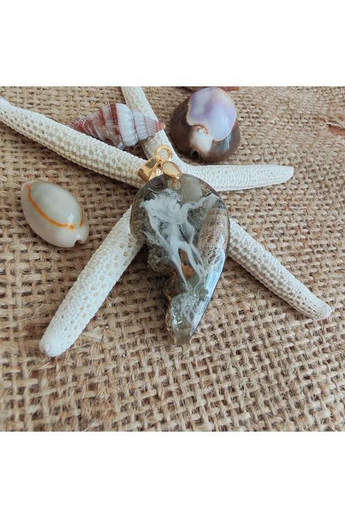 Epoksi Kolye Ucu 12503