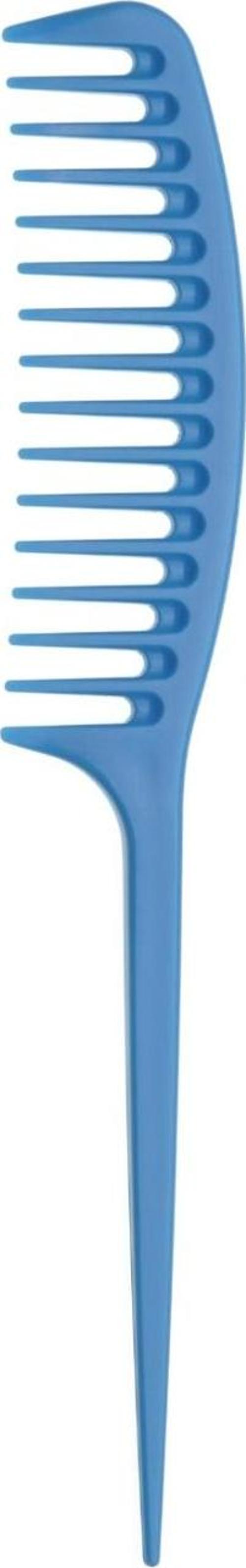 Janeke Fashion Comb Mavi Saplı Şekillendirici Saç Tarağı