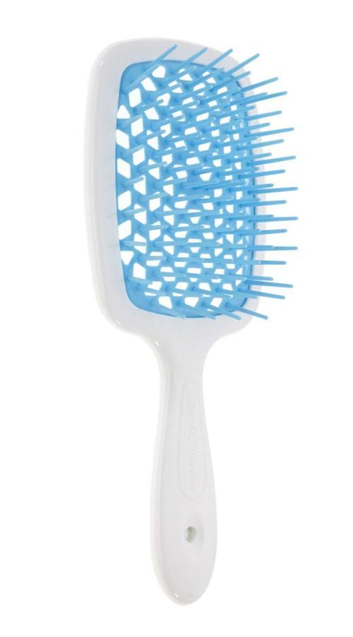 Janeke Superbrush Beyaz Mavi Tarak