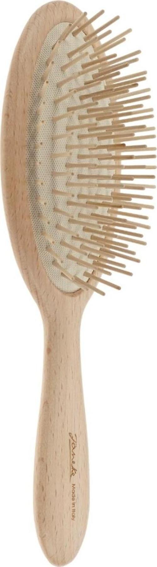 Janeke Beech Oval Air Cushioned Large Saç Fırçası