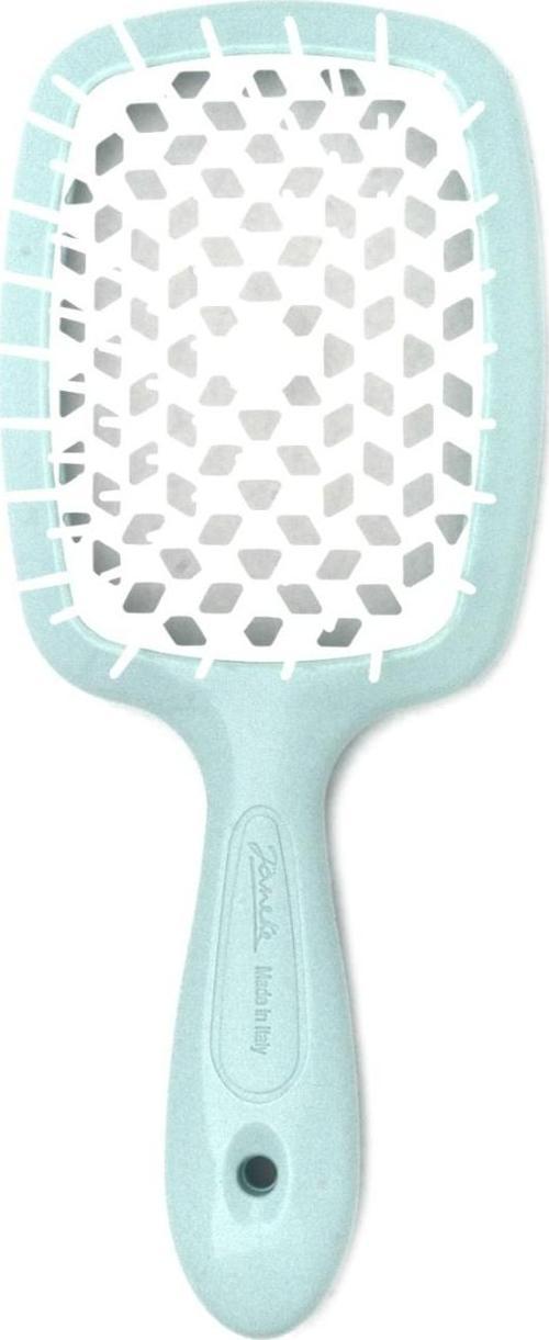 Janeke Superbrush Turkuaz Beyaz Saç Fırçası