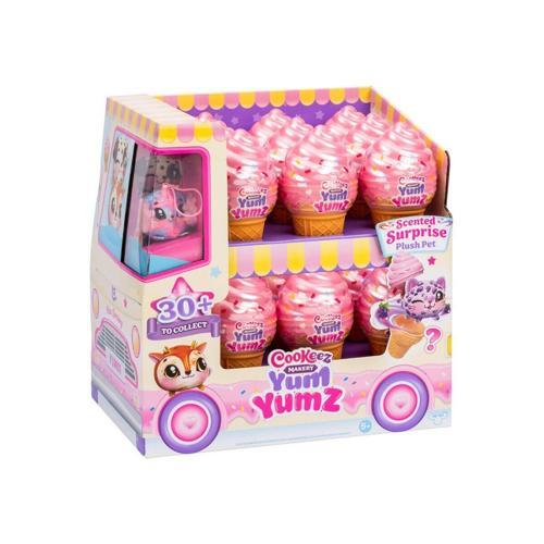 CKE07000 Cookeez Makery Yum Yumz Dondurma Tekli Paket Kokulu Peluş -1adet Fiyatıdır Kız Erkek Çocuk 