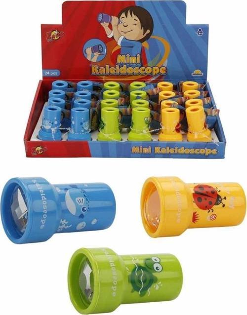 Zao Kaleideskop Mini 5,5cm - 1adet Stokta Olan Gönderilir Kız Erkek Çocuk Oyuncak Eğitici Oyuncaklar