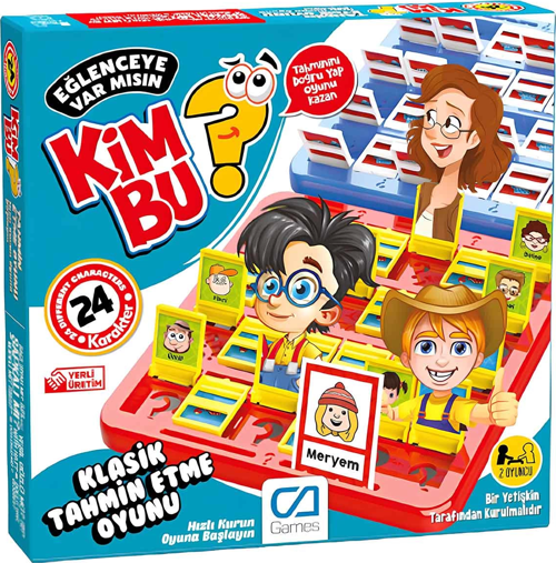 Kim Bu Kutu Oyunu Kız Erkek Çocuk Oyuncak Eğitici Oyuncaklar