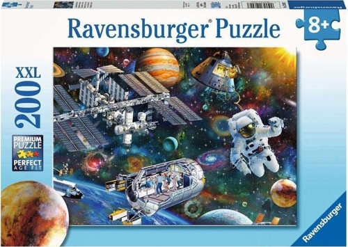 126927 Dünya Keşfi 200 parça XXL Ravensburger Puzzle Kız Erkek Çocuk Oyuncak Eğitici Oyuncaklar