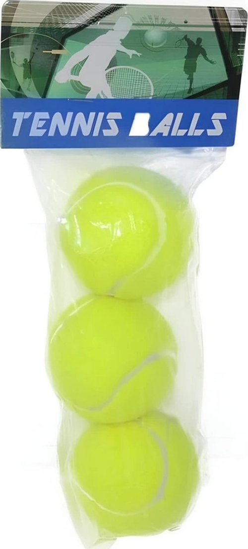 Poşette 3'lü Tenis Topu Kız Erkek Çocuk Oyuncak Eğitici Oyuncaklar
