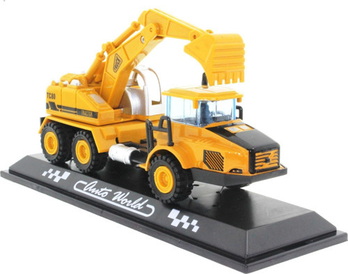 Die Cast Mini İnşaat Aracı Kepçe Kız Erkek Çocuk Oyuncak Eğitici Oyuncaklar