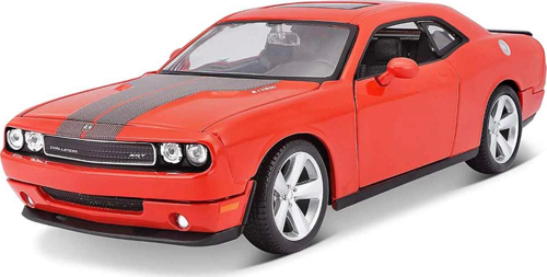 Maisto 1/24 2008 Model Dodge Challenger SRT8 Kız Erkek Çocuk Oyuncak Eğitici Oyuncaklar