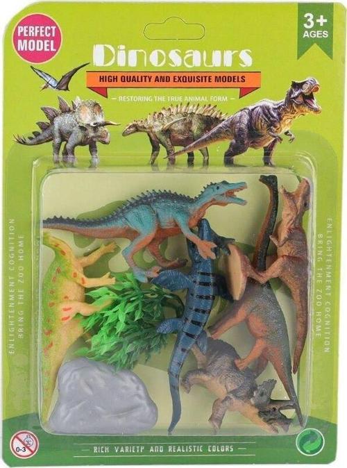 H5 KARTELALI DİNAZORLAR SET Kız Erkek Çocuk Oyuncak Eğitici Oyuncaklar