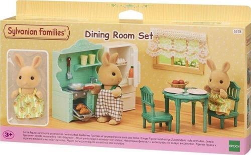 5378 Sylvanian Families Yemek Odası Seti +3 yaş Kız Erkek Çocuk Oyuncak Eğitici Oyuncaklar
