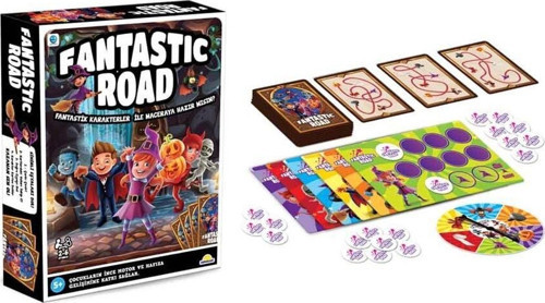 OYUN FANTASTİC ROAD Kız Erkek Çocuk Oyuncak Eğitici Oyuncaklar