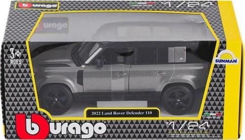 21101 Burago Land Rover Defender 2022 1:24 -Sunman Kız Erkek Çocuk Oyuncak Eğitici Oyuncaklar