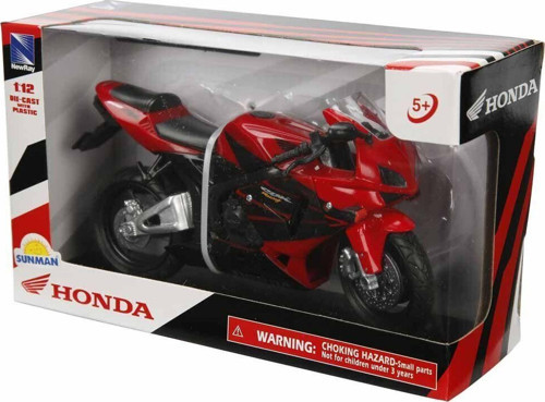 42607 SUN- Honda CBR600R 2006 Kırmızı 1:12 Kız Erkek Çocuk Oyuncak Eğitici Oyuncaklar