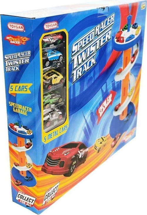 SPEED RACER TWİSTER KATLI OTOPARK Kız Erkek Çocuk Oyuncak Eğitici Oyuncaklar