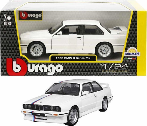S00021100 1/24 BMW M3 1988 (E30) -SUN Kız Erkek Çocuk Oyuncak Eğitici Oyuncaklar
