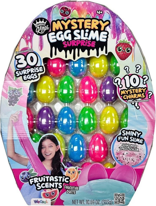 Gizemli Yumurta Slime Sürpriz Seti 300 gr Kız Erkek Çocuk Oyuncak Eğitici Oyuncaklar