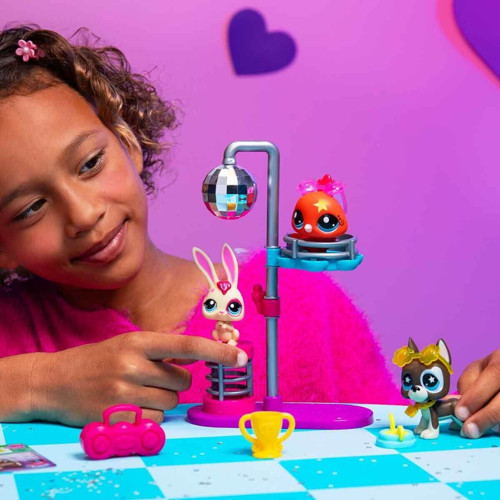 6377 SUN- LİTTLEST PETSHOP MİNİŞLER DISCO NİGHT OYUN SETİ Kız Erkek Çocuk Oyuncak Eğitici Oyuncaklar