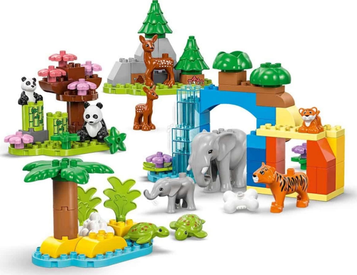 LEGO DUPLO Kasabası 3’ü 1 Arada Vahşi Hayvan Aileleri 10446 Kız Erkek Çocuk Oyuncak Eğitici Oyuncakl