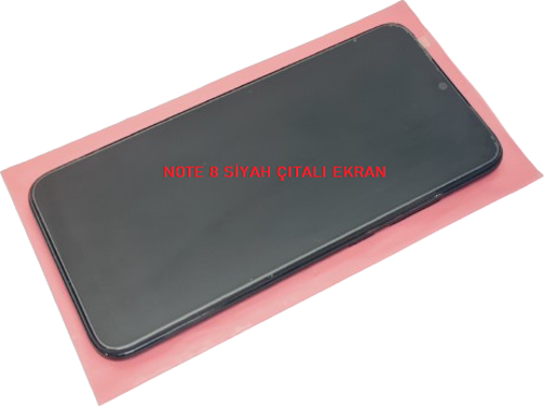 Xiaomi Redmi Note 8 Lcd Ekran Dokunmatik Orijinal (Full ÇITALI SİYAH)