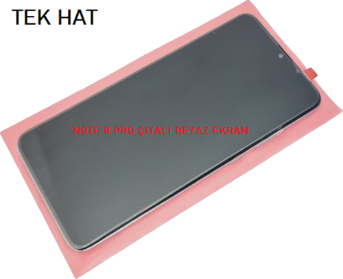 Xiaomi Redmi Note 8 PRO Lcd Ekran Dokunmatik Orijinal (Full ÇITALI BEYAZ)