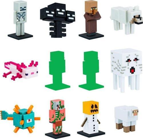 PMI MC2080 Minecraft 3D Figür Toppeez 
12li Delüks Set Kız Erkek Çocuk Oyuncak Eğitici Oyuncaklar