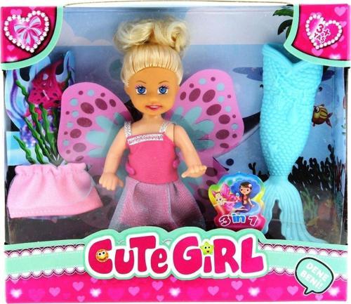 Cute Girl Mini Bebek Denizkızı Seti Kız Erkek Çocuk Oyuncak Eğitici Oyuncaklar