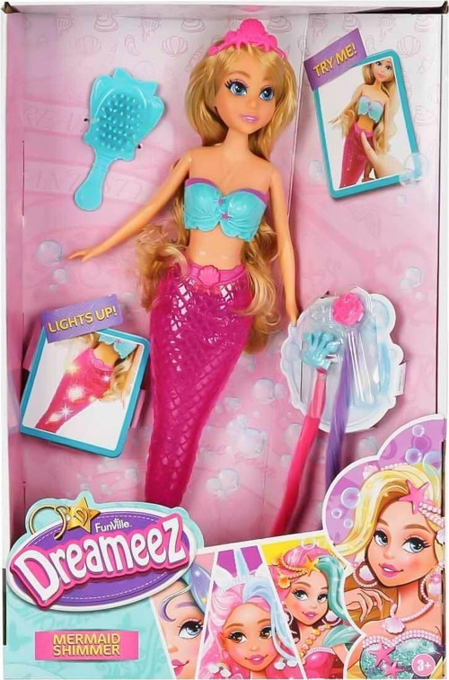 1081004 Işıklı Dreameez Denizkızı -Sunman Kız Erkek Çocuk Oyuncak Eğitici Oyuncaklar