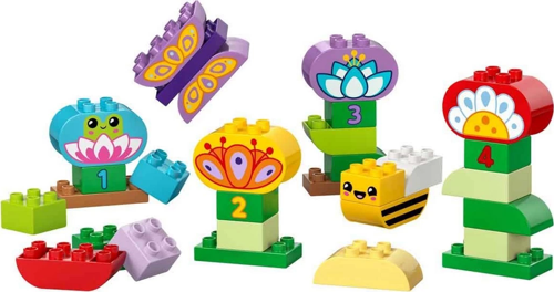 LEGO DUPLO Kasabası Yaratıcı Bahçe ve Çiçekler 10444 Kız Erkek Çocuk Oyuncak Eğitici Oyuncaklar