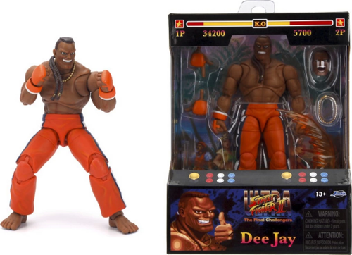 Jada Street Fighter ll Dee Jay Figür Kız Erkek Çocuk Oyuncak Eğitici Oyuncaklar