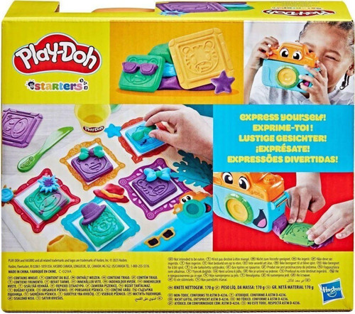 G0502 Play-Doh Eğlenceli Fotoğrafçi Başlangıç Seti+3 yaş Kız Erkek Çocuk Oyuncak Eğitici Oyuncaklar