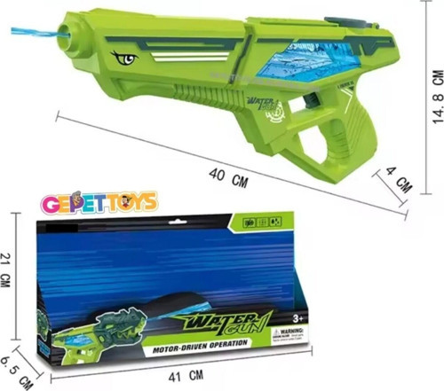 2303 Elektrikli Su Tabancası -Gepettoys (Sadece pembe rengi kalmıştır) Kız Erkek Çocuk Oyuncak Eğiti