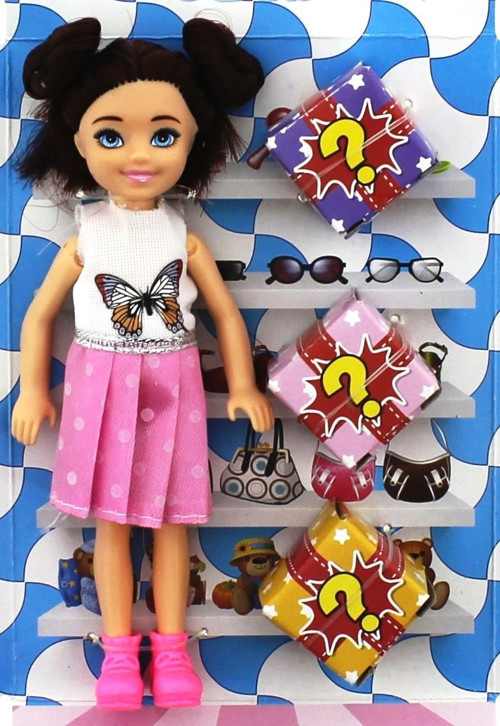 Baonier Beyaz Kelebek Elbiseli Sürpriz Paket Bebek Kız Erkek Çocuk Oyuncak Eğitici Oyuncaklar