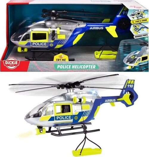 Dickie Polis Helikopteri Kız Erkek Çocuk Oyuncak Eğitici Oyuncaklar