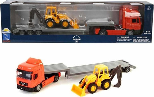 1:43 Long Haul Man F2000 Taşıyıcı Tır Kız Erkek Çocuk Oyuncak Eğitici Oyuncaklar