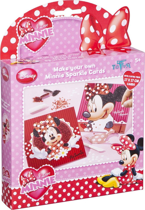 Disney Minnie Kart Yapım Seti Kız Erkek Çocuk Oyuncak Eğitici Oyuncaklar