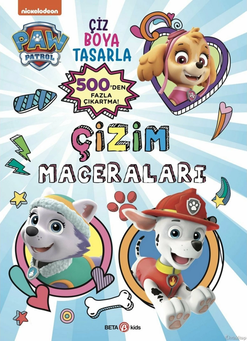 Paw Patrol Çizim Maceraları Kız Erkek Çocuk Oyuncak Eğitici Oyuncaklar