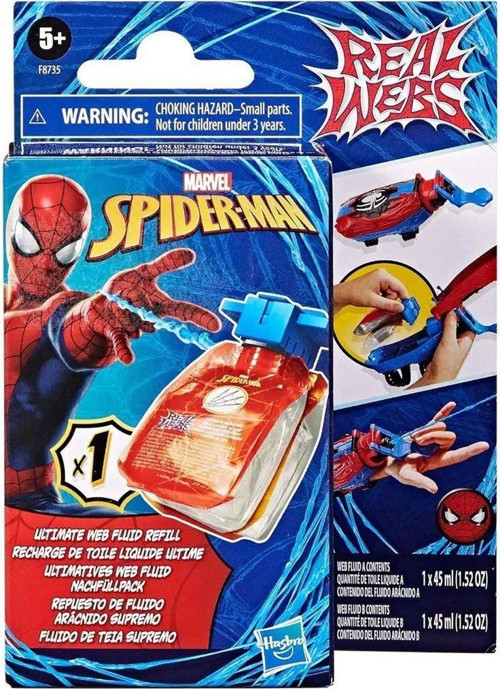 F8735 Spider-Man Ağ Ve Su Fırlatıcı Yedek Paket +3 yaş Kız Erkek Çocuk Oyuncak Eğitici Oyuncaklar