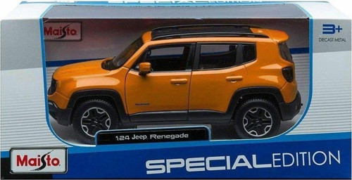 MAY 31182 1/24 Jeep Renegade Kız Erkek Çocuk Oyuncak Eğitici Oyuncaklar