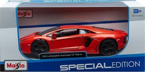 MAY 31210 Maisto Lamborghini Aventador LP 700- 4 1:24 Special Edition Kız Erkek Çocuk Oyuncak Eğitic
